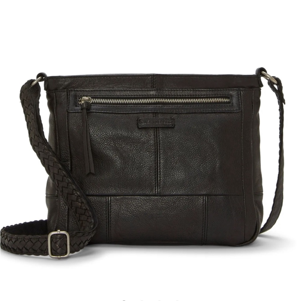 🖤  Lucky Brand Lyla Leather Crossbody Black Purse. New!